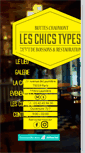 Mobile Screenshot of les-chics-types.com